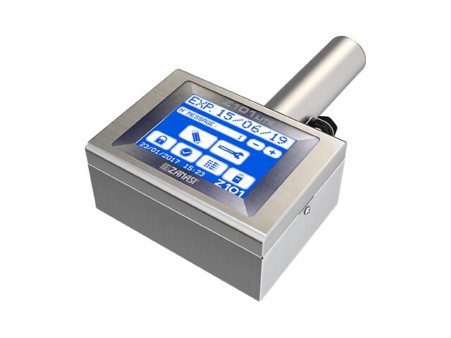 Zanasi Z101 LITE kompakt paslanmaz inkjet tarih kodlama makinesi